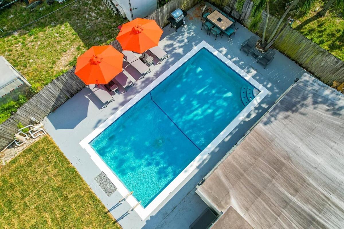 Cozy Miami Private Pool House W- Arcade Games, Bbq Villa Norland Exterior photo